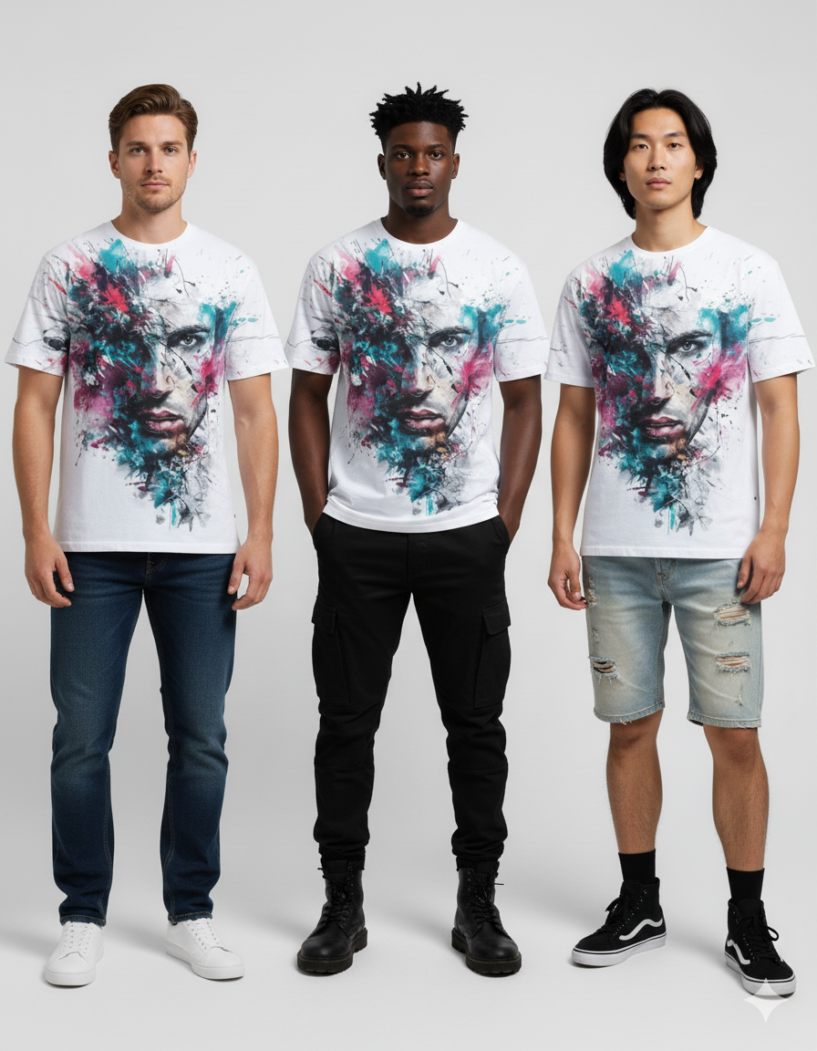 Unisex AOP Oversized Tee