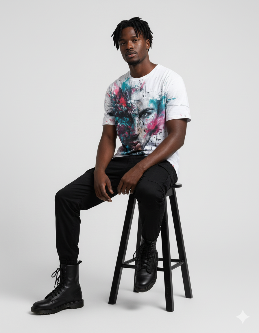 Unisex AOP Oversized Tee