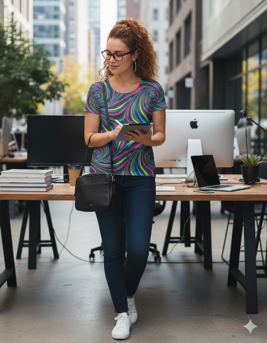 Women's AOP Classic T-Shirt