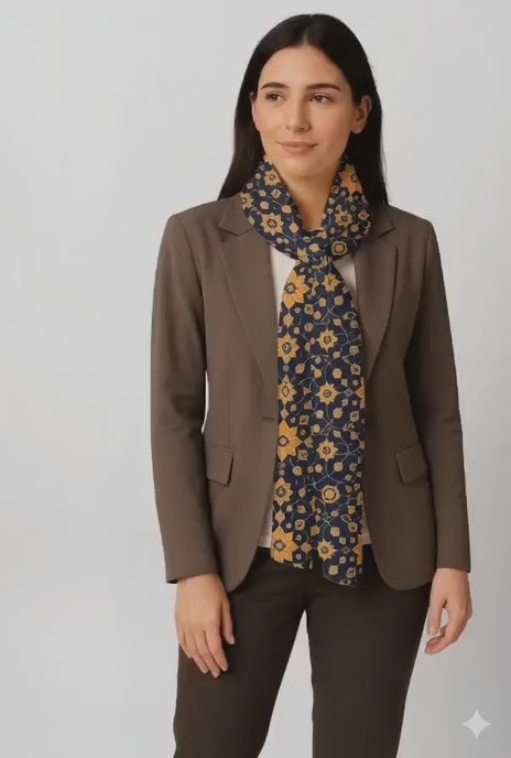 Aop Stole Heritage Design 37